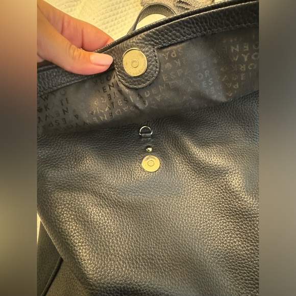 Kate Spade black leather backpack - Picture 3 of 4